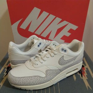 NIKE WMNS AIR MAX1SAFARI SummitWhite/Phantom-Sail US9 27.0cmエアマックス1サファリSupremeAtmosElephantKITH