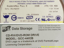 ★即決★ IBM製のPC (NetVista TYPE 6826-2BJ) より取り外した HDD と DVDドライブ　(パソコン本体をお渡しするものではありません)_画像2