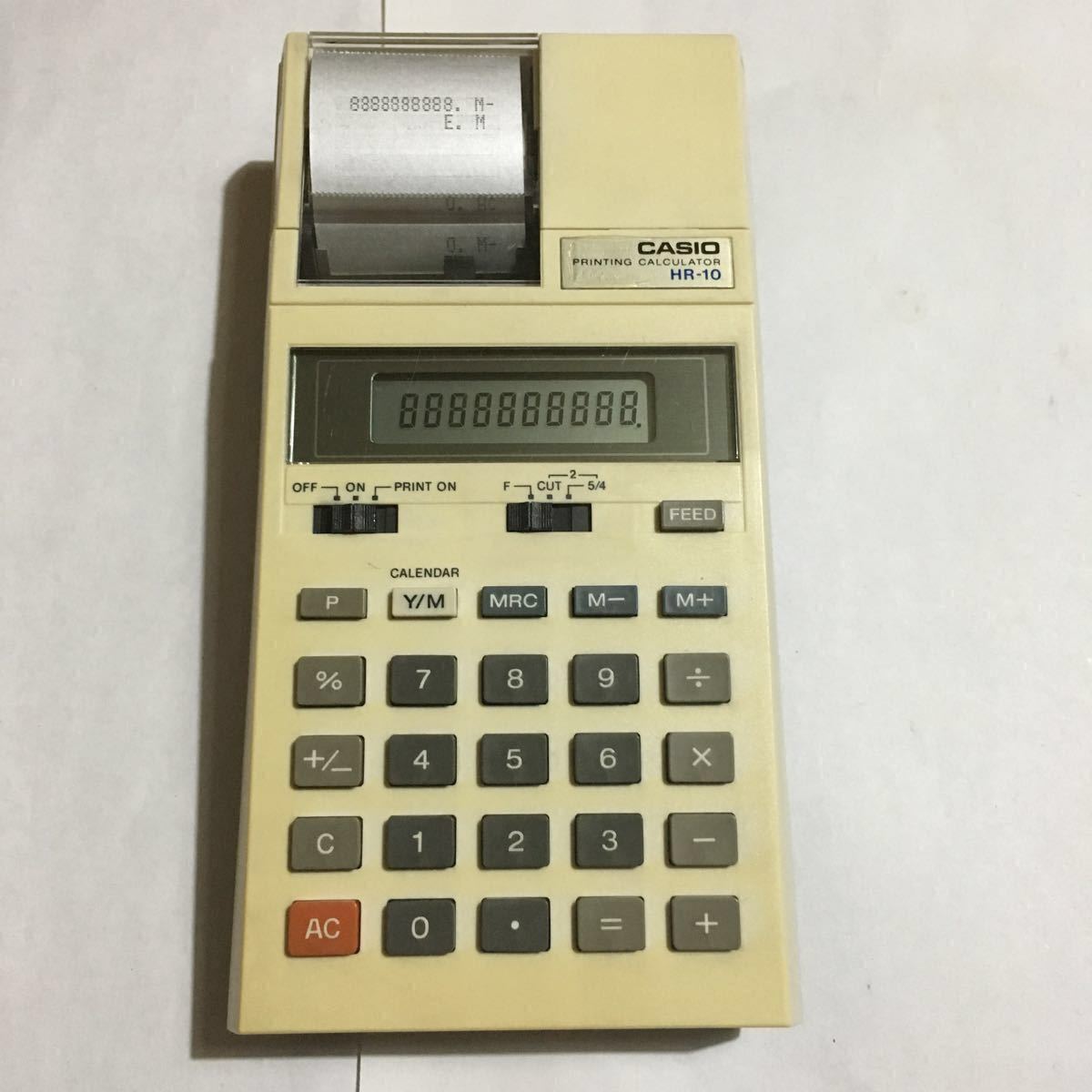 ☆電子卓上計算機記録用紙model 57×65 未使用送料着払い在庫複数あり同