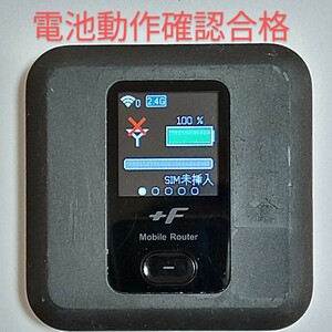 V3 コスパ訴求 富士ソフトのモバイルルータFS030W 中古の正常稼働品です