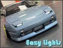 ①ETOworks Eazy Ligths お手軽LEDライトユニット　フラットLED　デイライトなどに　ラジドリ　ドリラジ　ラジコンドリフト　クローラー_画像5