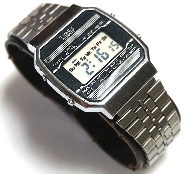 USED品 コラボ レトロ セイコー WIREDXYZ WR 腕時計 デジタル-