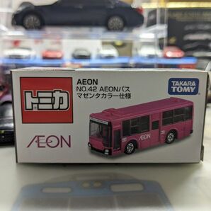 No.42 AEONバス マゼンタカラー仕様 （マゼンタ） イオン限定 （1/138スケール トミカ 613947）