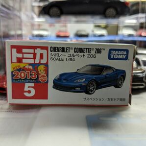 No.5 シボレー コルベット Z06 （箱） （ 1/64スケール トミカ 439233）