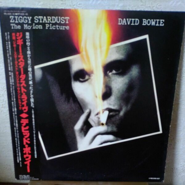 ★デビット　ボウイ★ZIGGY STARDUST 　LIVE★LP盤2枚組★中古品