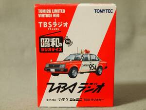 1/64 昭和のラジオデイズ Vol.4:いすゞ ジェミニ TBS ラジオカー トミーテック トミカリミテッド ヴィンテージ