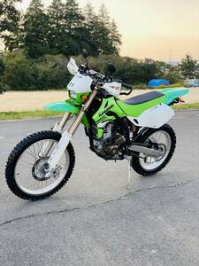 Kawasaki KLX250 LX250E-A カワサキ 300ccボアアップ 新車 794km 無転倒,無事故,無故障 売り切り(検 Dトラッカー オフロード CR CRF KTM)