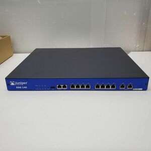 @T0637 【訳アリ特価品】秋葉原万世商会 Juniper Networks SSG 140 セキュリティ 初期化済み Model:SSG-140-SH