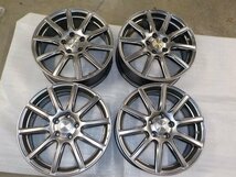 【　BRIDGESTONE　ブリヂストン　】　ECO FORME 17インチ アルミホイール　4本 5H　PCD112　7.0J +52　JWL_画像1