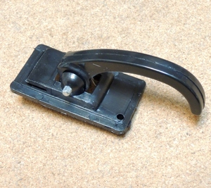  door open lever ( black )1 hole Fiat 500R for 