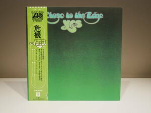 『LP盤帯付き』YES　close to the edge　イエス　危機　P-10116A　レコード