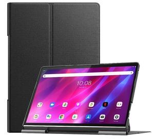 Lenovo YOGA Tab 13 ケース　全面保護カバー キックスタンド対応 高級PC+PU製 軽量薄型 Black