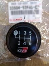 ●新品　トヨタ純正 GRカローラ ヤリス シフトノブ 本革 ブラック 6MT TOYOTA Yaris GR86 COROLLA Shift Knob GRMN 流用にどうぞ