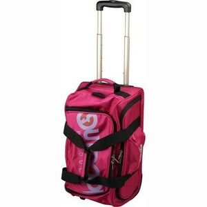 OUTDOOR PRODUCTS アウトドアプロジェクト ピンクレッド×ブラック 3way ボストンショルダーキャリーバッグ 38L 鍵付 美品 140サイズ発送