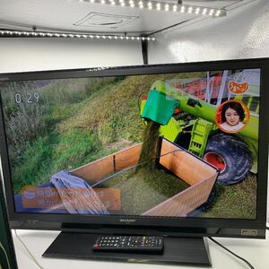 5-10-71■SHARP シャープ AQUOS アクオス 液晶テレビ 32インチ LC-32H9 2013年製 リモコン付通電確認済み 広島にて直接お渡し歓迎