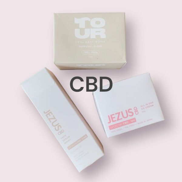 ジーザス JEZUS CBD 美容液 オールインワン CCクリーム バスボム