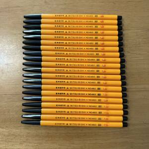 新品 廃盤 MITSUBISHI 三菱鉛筆 証券細字用 ボールペン No.460 黒 20本 昭和レトロ