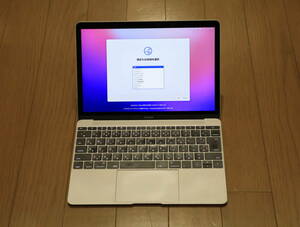 MacBook 12インチ 2016 CoreM5 1.2G/512G/8G/スペースグレー/OS Monterey