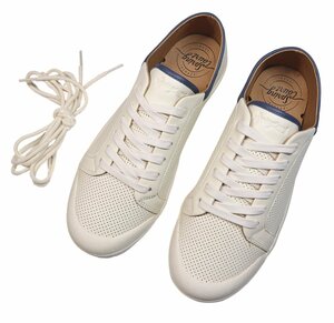 .. person. standard G2. punching leather model![ SPRING COURT / spring coat (.] refreshing .... French sneakers / off white navy blue 42