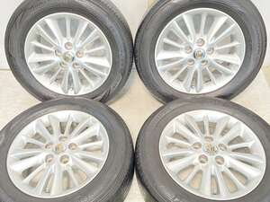 中古タイヤ サマータイヤ ホイールセット 4本セット 215/60R16 トヨタ純正 16x7.0 50 114.3-5穴 ブリヂストン レグノ GR-X2