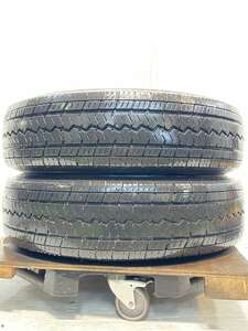 中古タイヤ サマータイヤ 2本セット 195/80R15 107/105LT トーヨータイヤ V-02e