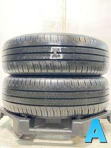 中古タイヤ サマータイヤ 2本セット 185/65R15 ダンロップ エナセーブ EC300+