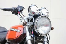 ミニヨーロピアン160 汎用 スモーク/メッキ 新品 4個 ゼファー750 ZRX400 Z400GP ZR-7 W400 gpz400f Z400FX Z400gp_画像4