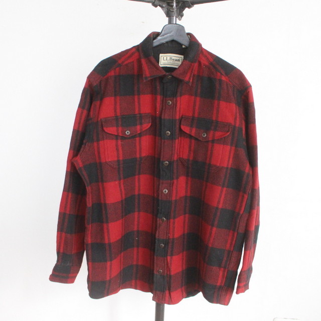 2023年最新】Yahoo!オークション -ビンテージ ウールシャツ(L.L.Bean