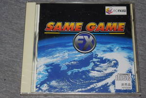 ( unopened )SAME GAME FX ( not for sale ) PC-FXGA