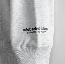 APPLEBUM RAIDBACKFABRIC WORM パーカー raidbackfabric Collaboration Lサイズ 新品未使用 ash グレー ロッドマン_画像6