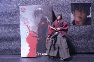 1/12 Rurouni Kenshin action фигурка Sato .ATONCUSTOM [Blood Version]