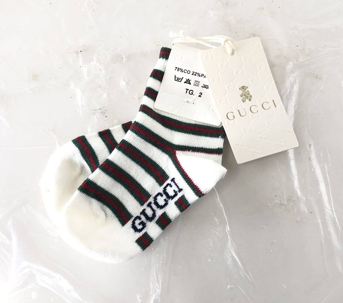 ☆1円~☆新品未使用☆GUCCI ギフトセット ソックス ボウタイ 蝶