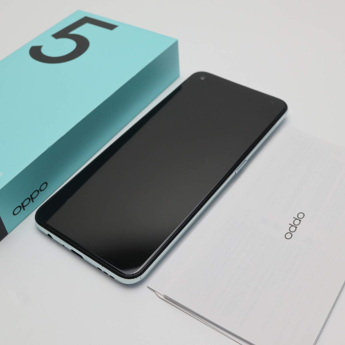 適当な価格 5A Reno 新品未開封 OPPO - OPPO 5G アイスブルー シルバー