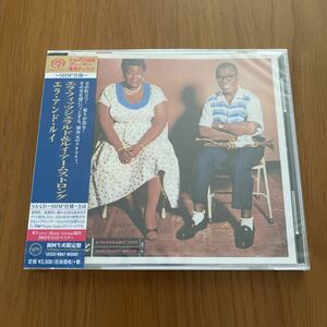 【新品シールドCD】Ella Fitzgerald Louis Armstrong Ella and Louis 希少帯付廃盤 SHM SACD UCGU-9047