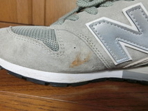 new balance ニューバランス 26.5cm スニーカー（グレー）CM996BG　新古（２回少し履いただけ）少し小さめ？_画像4