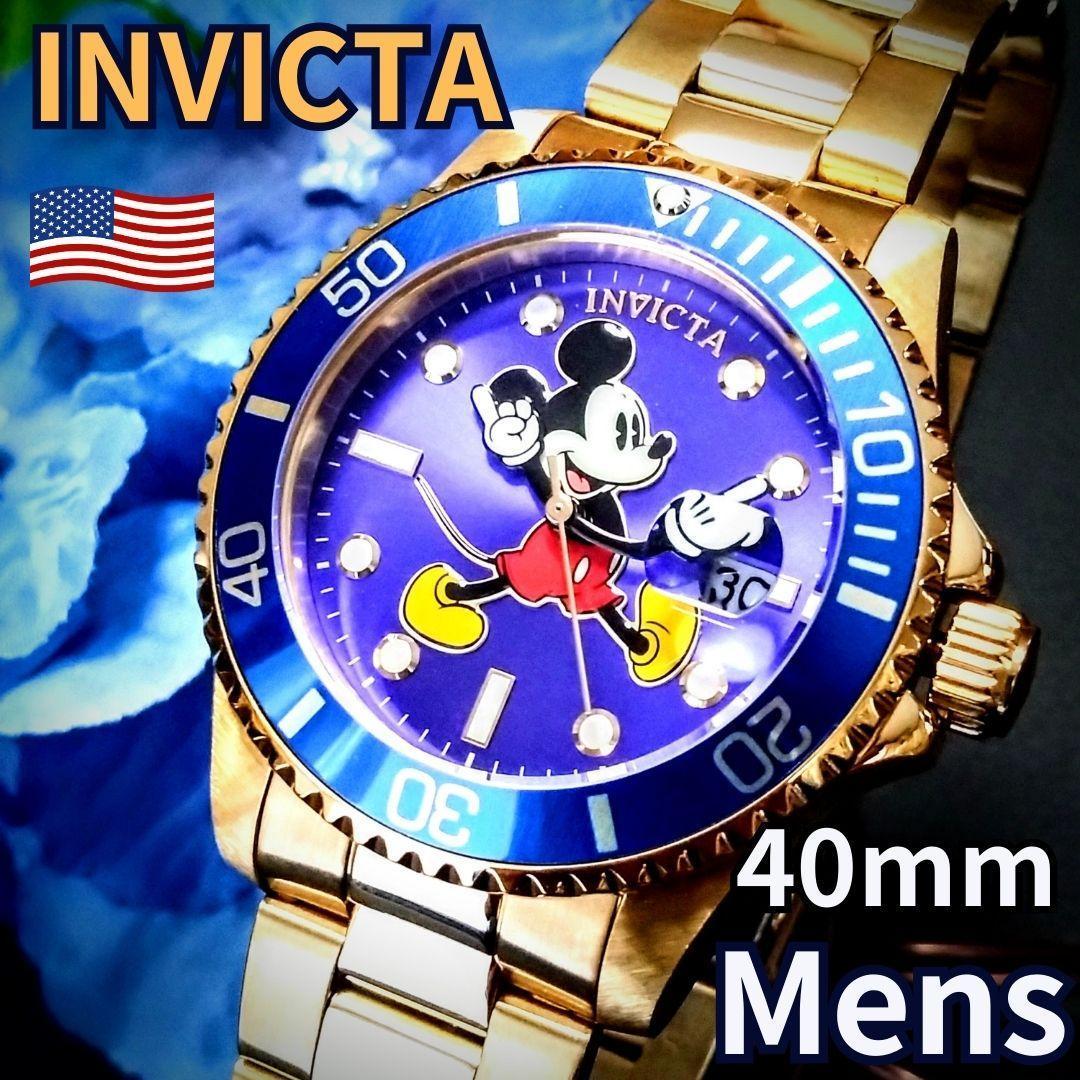 世界限定 ミッキーマウスモデル INVICTA Disney 37815 インビクタ