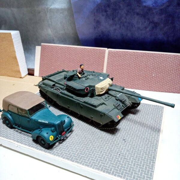 イギリス軍用車輌 ハンバー センチュリオン 1/35 ジオラマ用