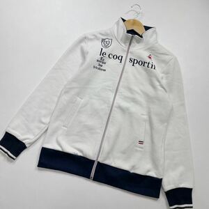 234 le coq sportif ルコック スポルティフ ジップアップ スウェット ジャケット ロゴ刺繍 大きいサイズO スポーツ レディース 31020AD