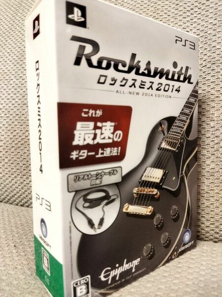 Rocksmith ＆ROCKSMITH 2014◆PS3◆ソフト＋リアルトーンケーブルセット