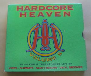 Hardcore Heaven Volume 5 / 2枚組CD Vibes Scott Brown Slipmatt Vinyl Groover ハードコアテクノ 　Happy Hardcore