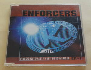 Enforcers EP #1 CD Doc Scott Goldie　DJ Krust Roni Size Grooverider ドラムンベース Drum n Bass Jungle