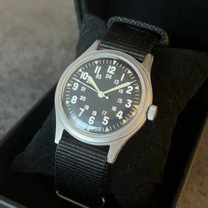Hamilton ハミルトン GG-W-113 ミリタリーウォッチ 1969年 手巻き ベトナム戦争 アメリカ軍 米軍 腕時計 アンティーク カーキ ビンテージ
