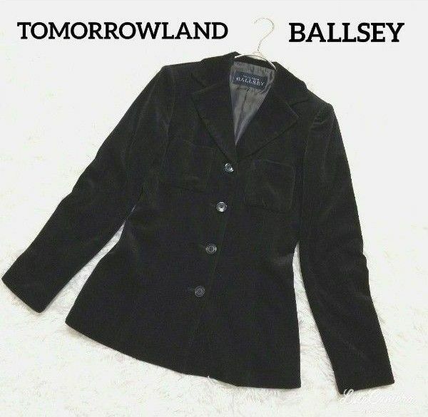 TOMORROWLAND★BALLSEY★日本製★ベルベットジャケット