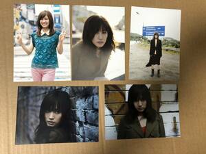 AKB48 前田敦子 CD 特典 生写真 5枚まとめ セブンスコード タイムマシンなんていらない