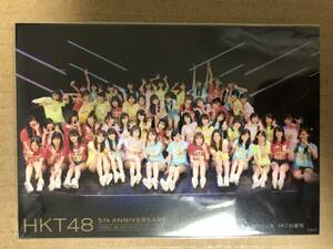 HKT48 宮脇咲良 HKT48 5th ANNIVERSARY 特典 L判 生写真 田中美久 矢吹奈子 朝長美桜 指原莉乃