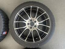 冬用　215/45R17 GOODYEAR　ICENAVI７　GR86　アルミ付きスタッドレスタイヤ4本セット　2022年製 　Voltec　ボルテック_画像3