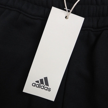 P485 新品 アディダス 上下セット THREE STRIPES セットアップ ジップアップ パーカー スウェットパンツ adidas ブラック (サイズ:L)_画像10