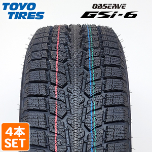 【2022年製】 TOYO TIRES 225/65R17 102H OBSERVE GSi-6 オブザーブ トーヨー スタッドレス 冬タイヤ 雪 氷 4本セット