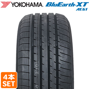 【2023年製】 YOKOHAMA 225/55R18 98V BluEarth-XT AE61 ブルーアース ヨコハマタイヤ サマータイヤ 夏タイヤ ラジアル 4本セット