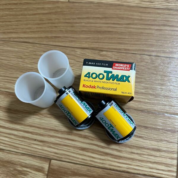Kodak 白黒フィルム プロフェッショナル用 35mm T-MAX400 36枚 3本